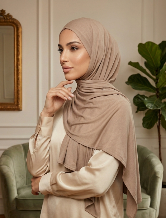 Bamboo Jersey- Haferbeige