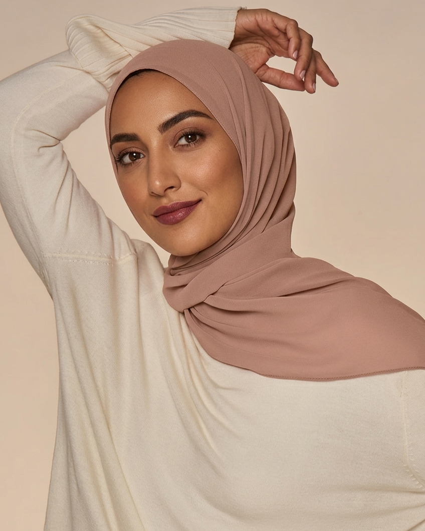 Premium Chiffon-Nude