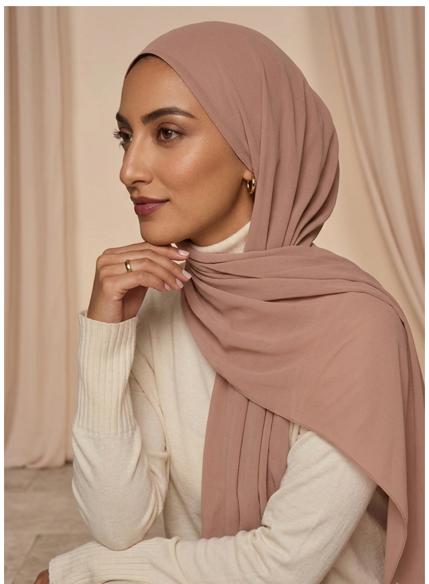 Premium Chiffon-Nude