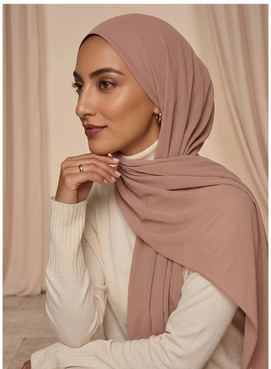 Premium Chiffon-Nude