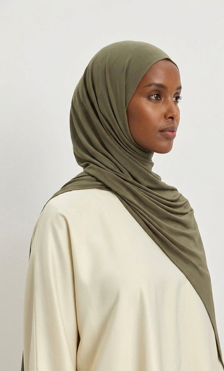Liquid Jersey-Tiefe Olive
