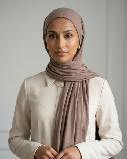 Bamboo Jersey- Edeltaupe
