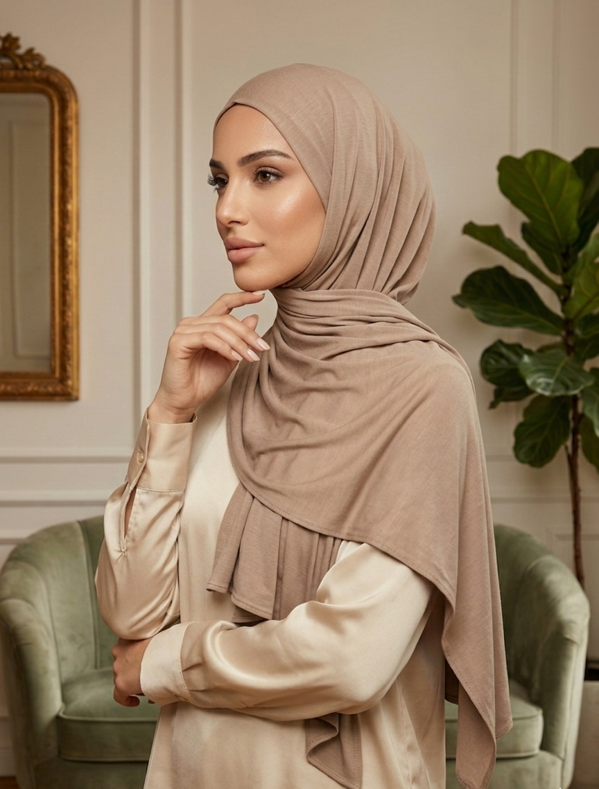 Bamboo Jersey- Haferbeige