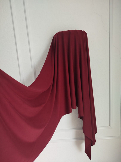 Atmungsaktiver Jersey-Borgunder