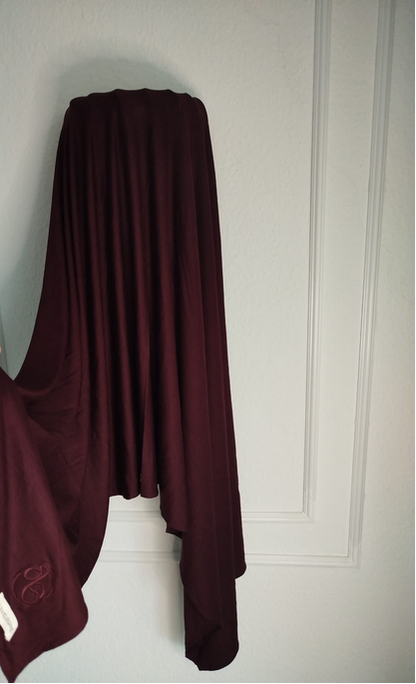 Bamboo Jersey-Orientalischer Rubin