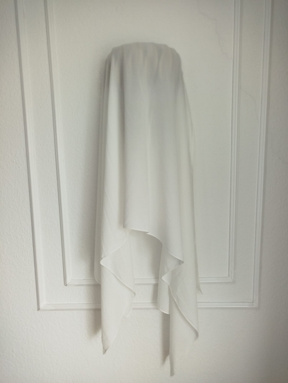 Premium Chiffon-Weiß