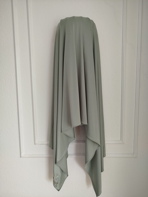 Liquid Jersey Pastell-Oliv