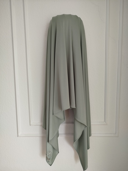 Liquid Jersey Pastell-Oliv