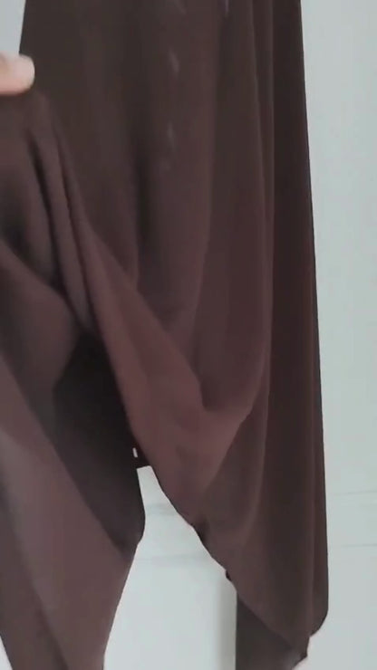Chiffon Premium-Edles Grau